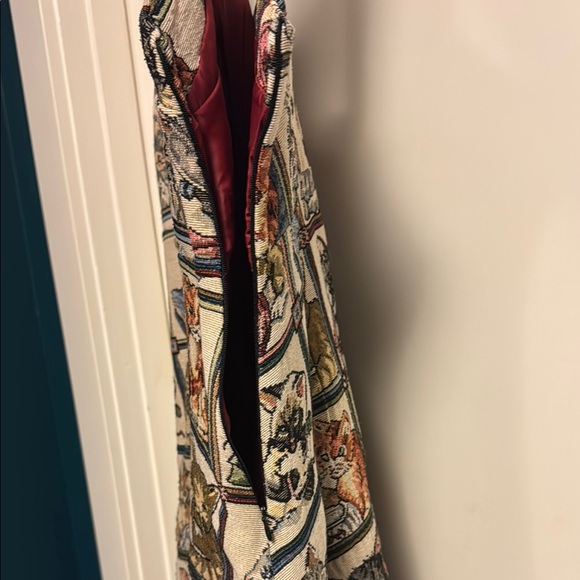 Cat Print Dress - Picture 5 of 5